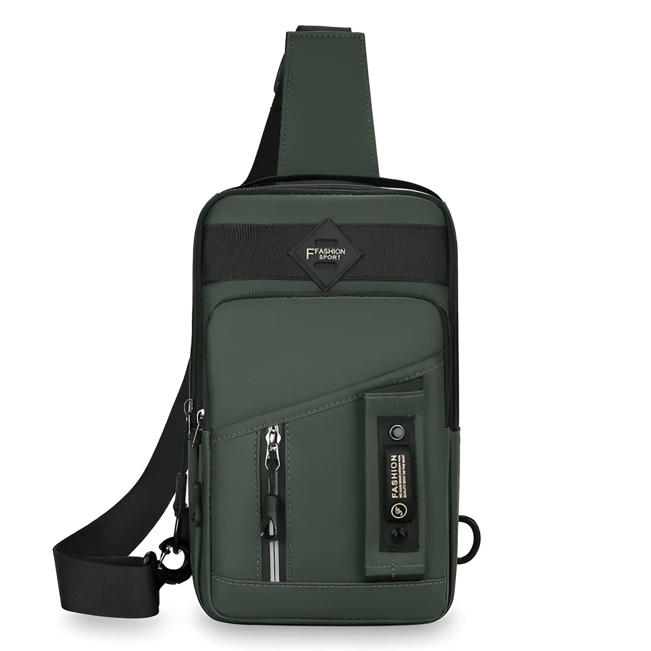 Men’s Anti-Theft Chest Bag – Stylish, Secure & Waterproof