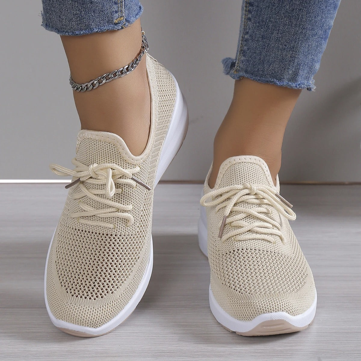 Veyra - Women’s Memory-Foam Support Sneakers - Lightweight Supportive Fit