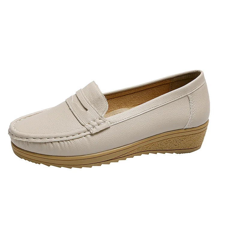 Caloura™ | Comfortable Slip-On Wide-Fit Loafers