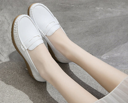 Caloura™ | Comfortable Slip-On Wide-Fit Loafers