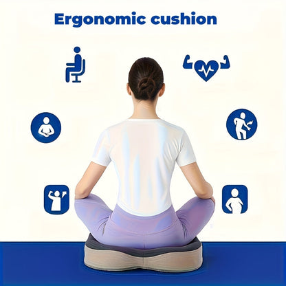 SitEase™ – Ergonomic Cushion for Tailbone & Hip Relief at Work or Travel