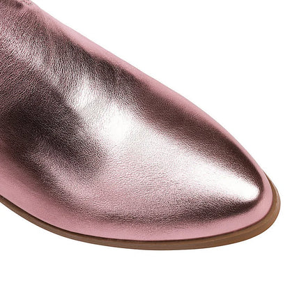 Velmora™ | Western Cowboy Ankle Boots for Women