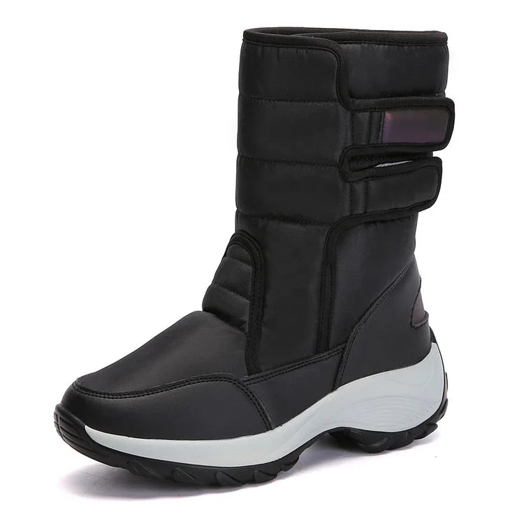 Becky™ | Waterproof Mid-Calf Snow Boots – Warm & Non-Slip