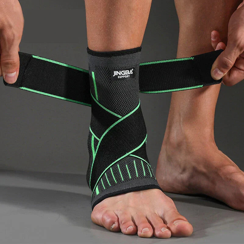 FlexiSupport | Ankle Support Adjustable Compression for Pain Relief & Stability