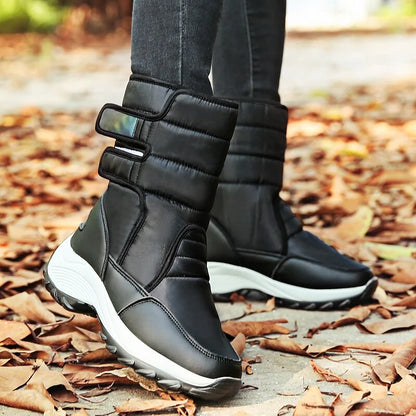 Becky™ | Waterproof Mid-Calf Snow Boots – Warm & Non-Slip