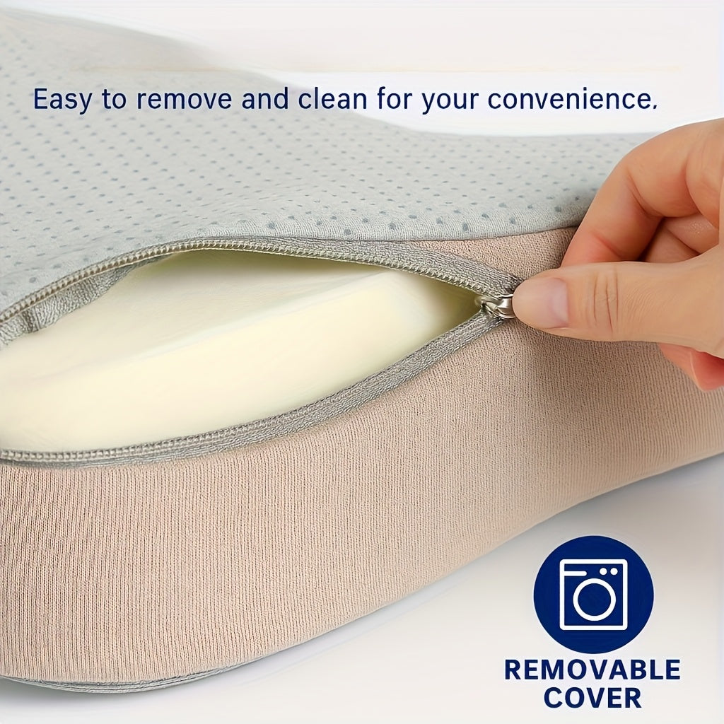 SitEase™ – Ergonomic Cushion for Tailbone & Hip Relief at Work or Travel