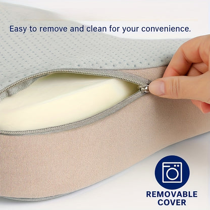 SitEase™ – Ergonomic Cushion for Tailbone & Hip Relief at Work or Travel