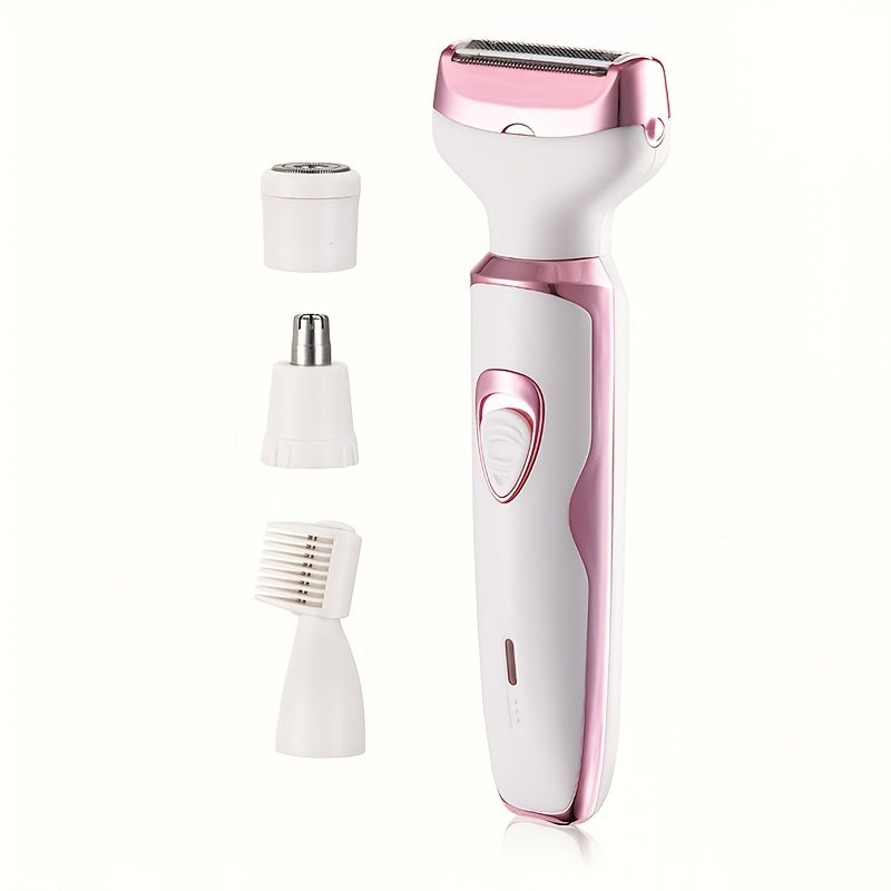 LuxeCare™ Rechargeable ladies' shaver - Gentle 4-in-1 care everywhere