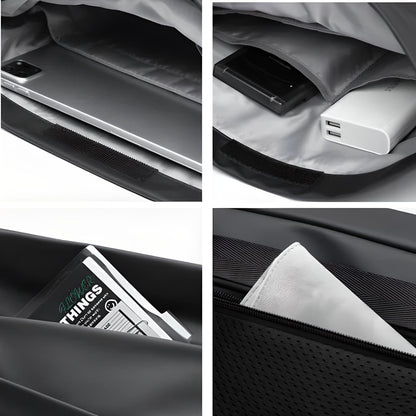 ObsidianGuard™ Anti-Theft Sling Bag – Secure, Compact & Weather-Proof