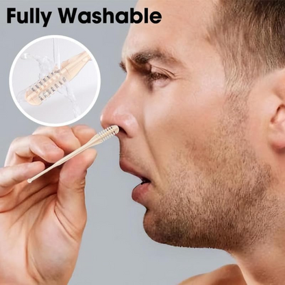 GentleGroom | Nose Hair Trimmer 360° Rotating Function for Painless & Portable Use