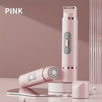 PureSilk™ – 2 in 1 Rechargeable Cordless Shaver for Smooth, Irritation-Free Hair Removal