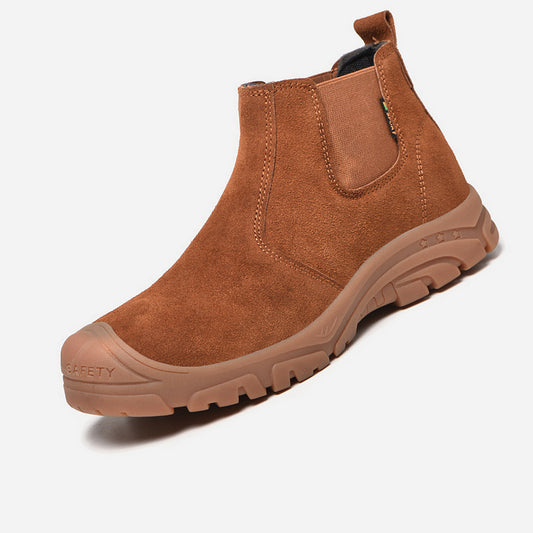 Step™ | Men’s Steel Toe Work Boots – Lightweight & Durable