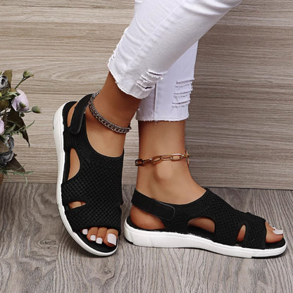 Levana - Breathable Flat Sandals for Women