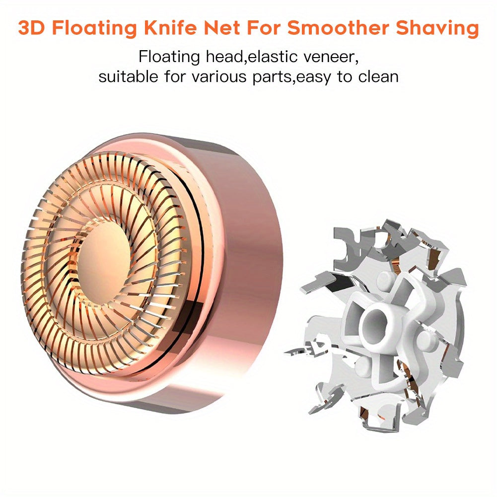 SilkKiss™ Women's epilator for face - compact & gentle hair removal