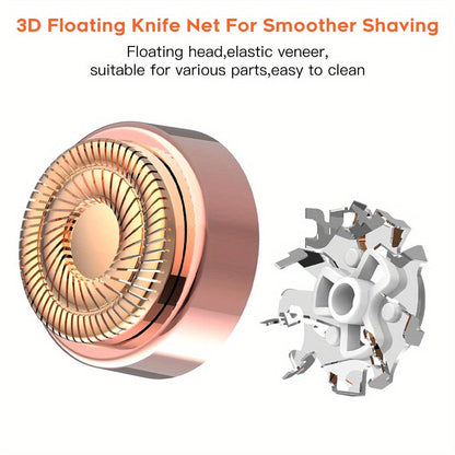 SilkKiss™ Women's epilator for face - compact & gentle hair removal