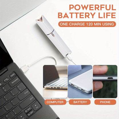 SilkKiss™ Women's epilator for face - compact & gentle hair removal