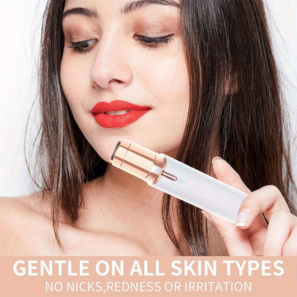 SilkKiss™ Women's epilator for face - compact & gentle hair removal