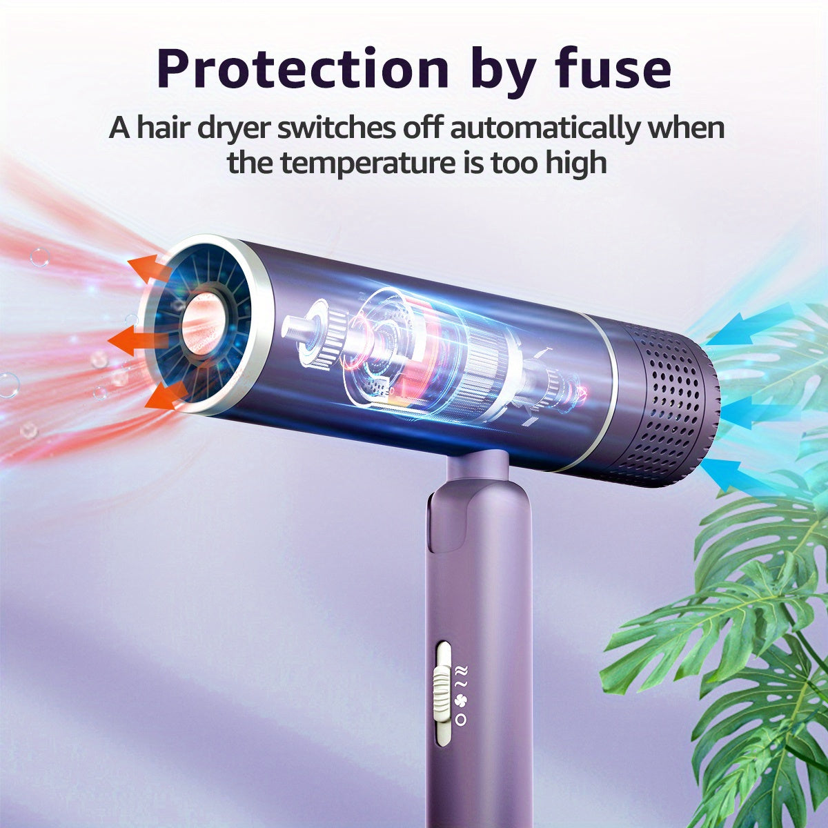 LumiDry™ High-Speed, Ionic Hair Dryer with Diffuser