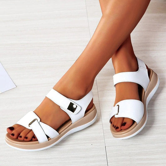 ComfortFlex™ –  Adjustable Orthopedic Sandals with Cushioned Footbed