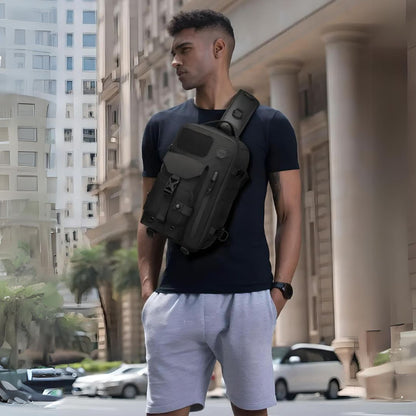TactiGuard™ Anti-Theft Tactical Sling Bag