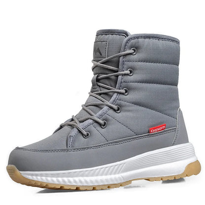 Velmora | Waterproof Lace-Up Winter Boots