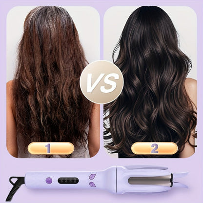 CurlEase™ Automatic Rotating Hair Curler with Smart Timer