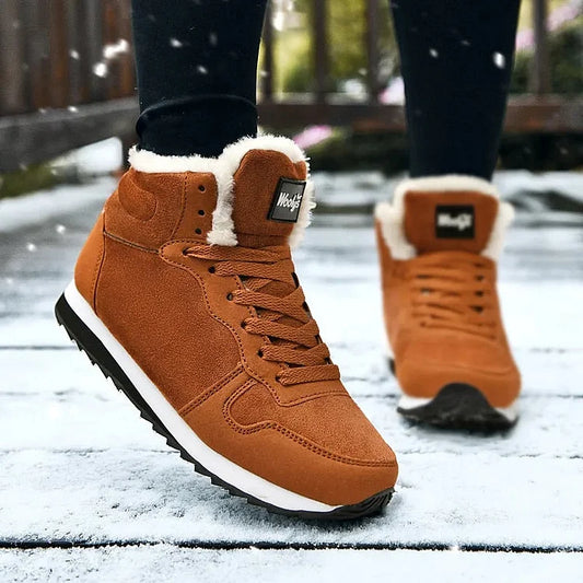 FrostStep™ | Unisex Waterproof Winter Plush Boots