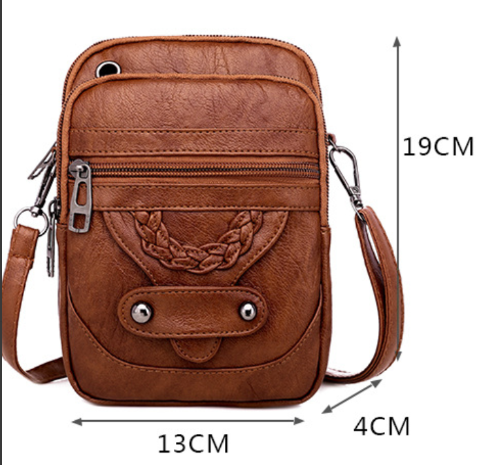 ELVINA™ |Crossbody Bag – Compact & Multi-Functional