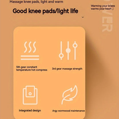 ThermaFlex | Heating Bandage - 3-in-1 Heat & Vibration for Knee, Shoulder, Elbow