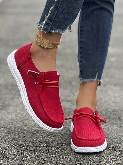 Veloura™ | Women’s Casual Lace-Up Flats