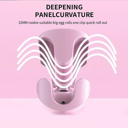 VelvetWave | Hair Curler – Professional Waves with Dual Barrel & Long Cable