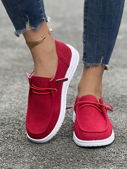 Veloura™ | Women’s Casual Lace-Up Flats