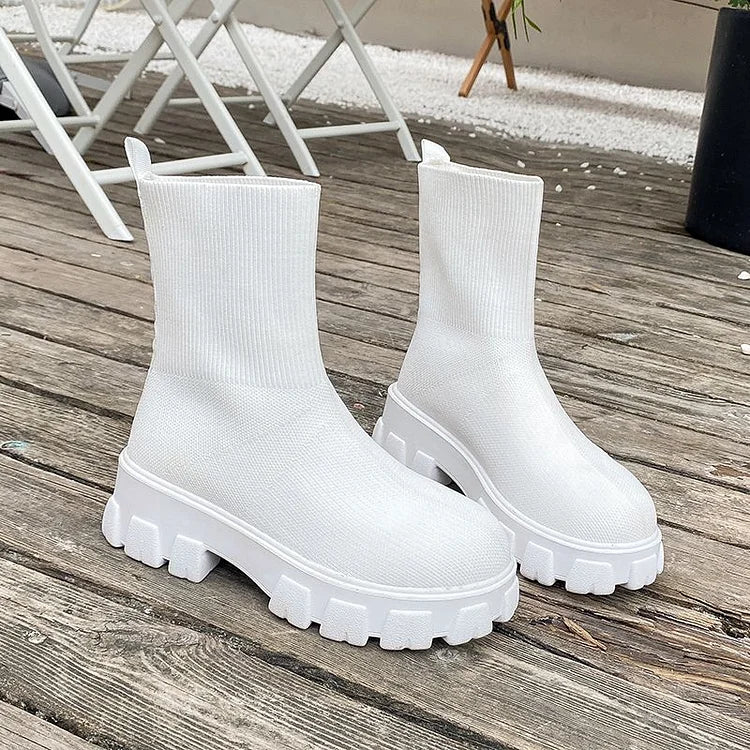 ELOVÉ | Women’s Knitted Sock Boots