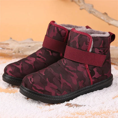 NOVINA™ | Men’s Winter Snow Boots – Warm Plush & Casual