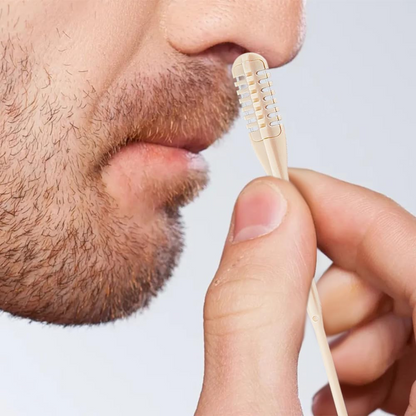 GentleGroom | Nose Hair Trimmer 360° Rotating Function for Painless & Portable Use