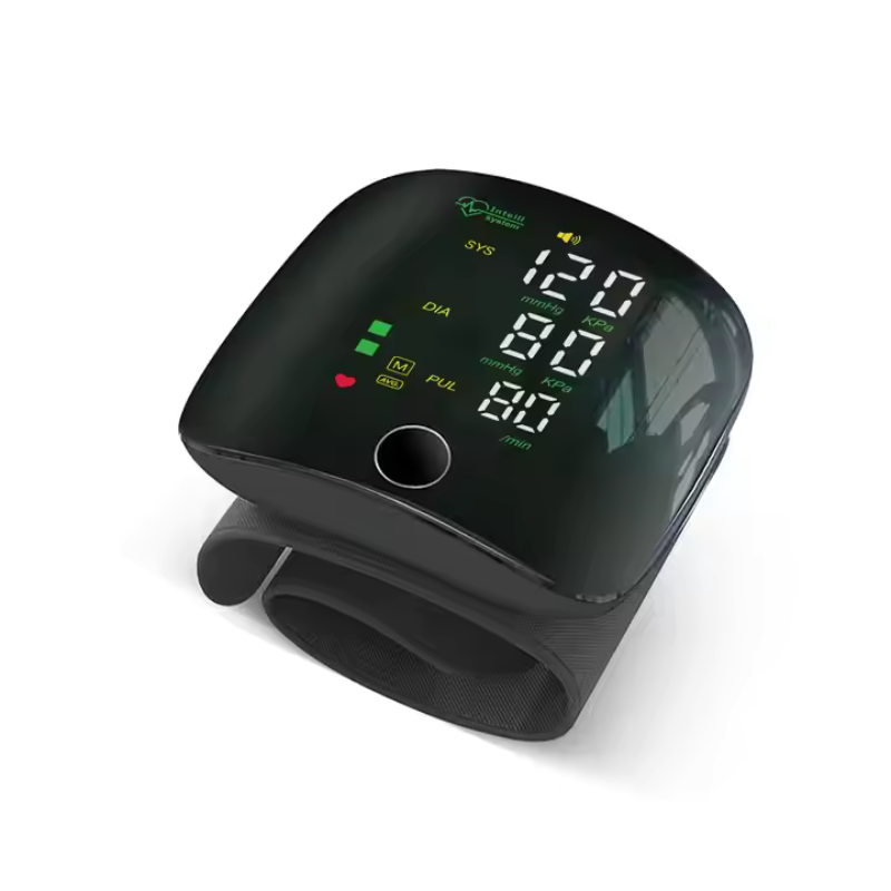 PulseTrack™ – Portable LED Wrist Blood Pressure Monitor