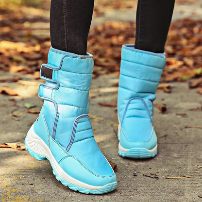Becky™ | Waterproof Mid-Calf Snow Boots – Warm & Non-Slip
