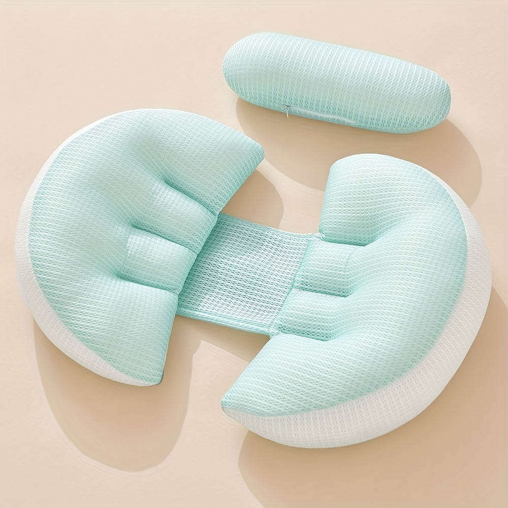 MumRest | Adjustable U-Shaped Pregnancy Pillow for Back & Abdomen