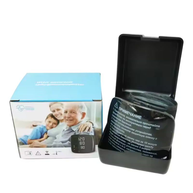 PulseTrack™ – Portable LED Wrist Blood Pressure Monitor