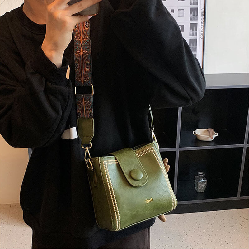 2nd - Vintage Fashion Bag with Adjustable Wider Shoulder Strap