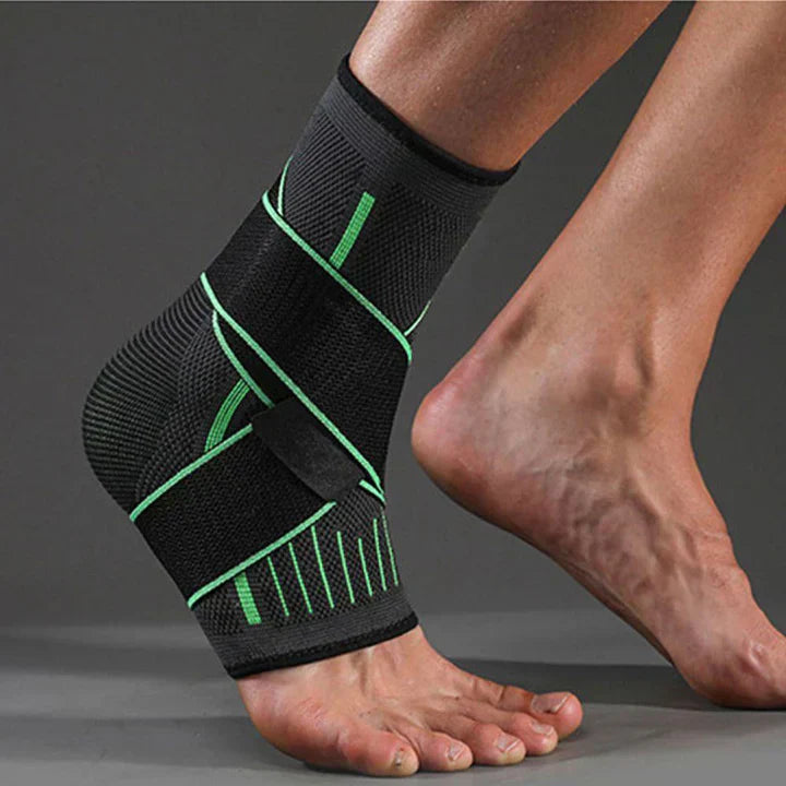 FlexiSupport | Ankle Support Adjustable Compression for Pain Relief & Stability