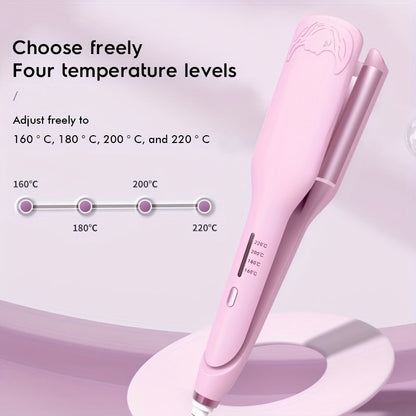 VelvetWave | Hair Curler – Professional Waves with Dual Barrel & Long Cable