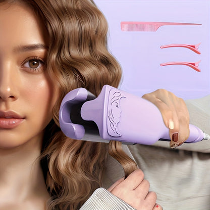 VelvetWave | Hair Curler – Professional Waves with Dual Barrel & Long Cable