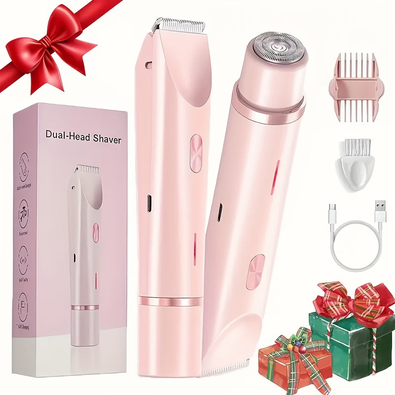 SilkTrim | Women’s Shaver – Dual-Head Precision & USB Charging