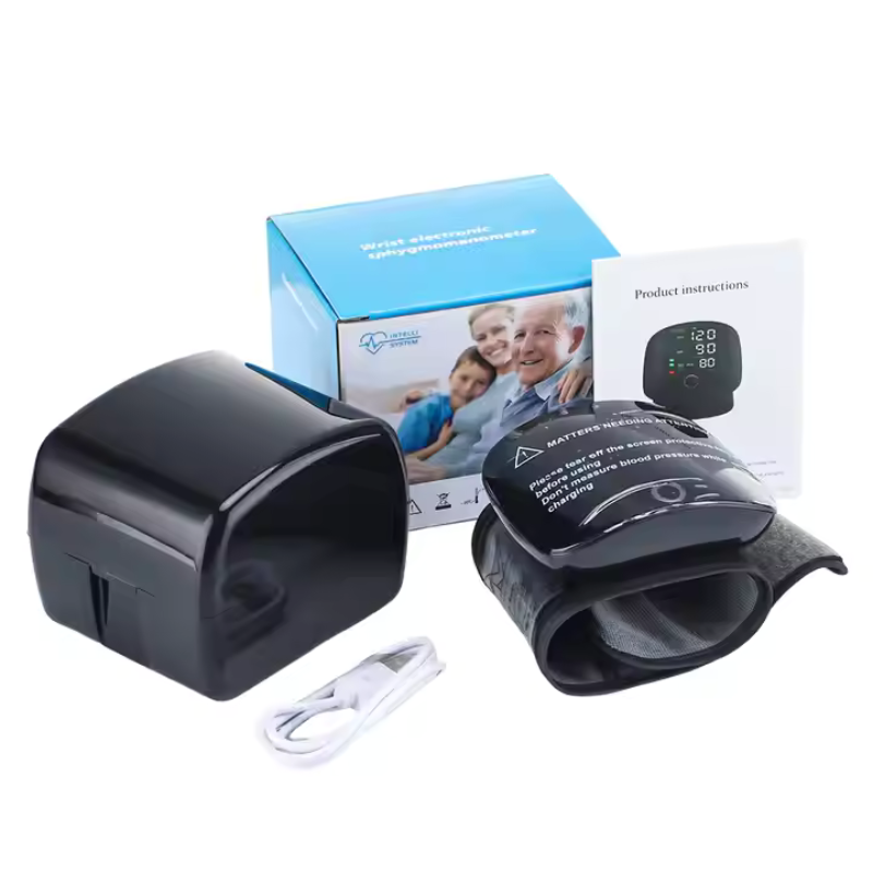 PulseTrack™ – Portable LED Wrist Blood Pressure Monitor