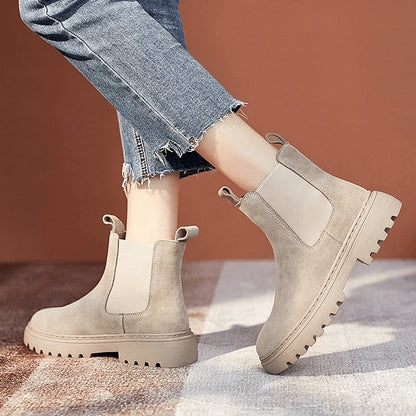 NOXA™ | Women’s Warm Plush Lined Ankle Boots