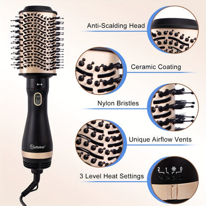 Hatterker™ Electric Styling Comb – Fast 4-in-1 Drying & Smoothing Tool