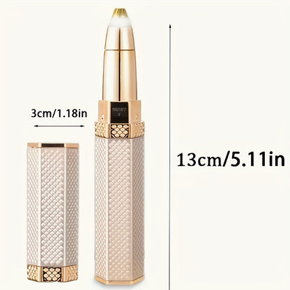 GlowSmooth | Women’s Shaver – Painless 4-in-1 for Face & Bikini Line