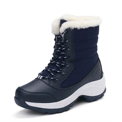 FUNMARS™ | Women’s Winter Lace-Up Snow Boots