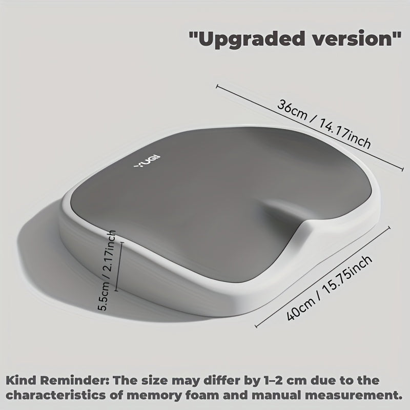 PosturaEase™ – Ergonomic Hip & Waist Support Cushion for Long Sitting Hours